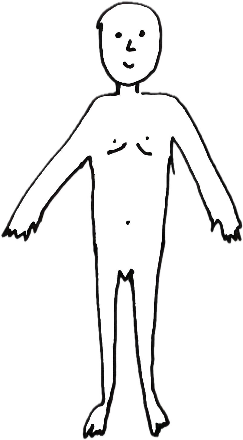 A humanoid figure